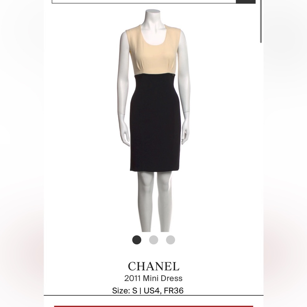 Chanel sheath dress 2011